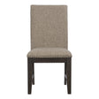 Southlake Wire Brushed Rustic Brown Side Chair, Set of 2 by Homelegance at Eve Furniture