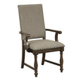 Stonington Brown Arm Chair, Set of 2 by Homelegance at Eve Furniture