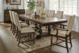 Stonington Brown Extendable Dining Set by Homelegance at Eve Furniture