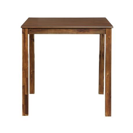 Stowe Walnut 5-Piece Pack Counter Height Set by Homelegance at Eve Furniture