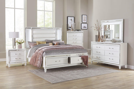 Tamsin White Dresser by Homelegance at Eve Furniture