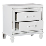 Tamsin White Nightstand by Homelegance at Eve Furniture