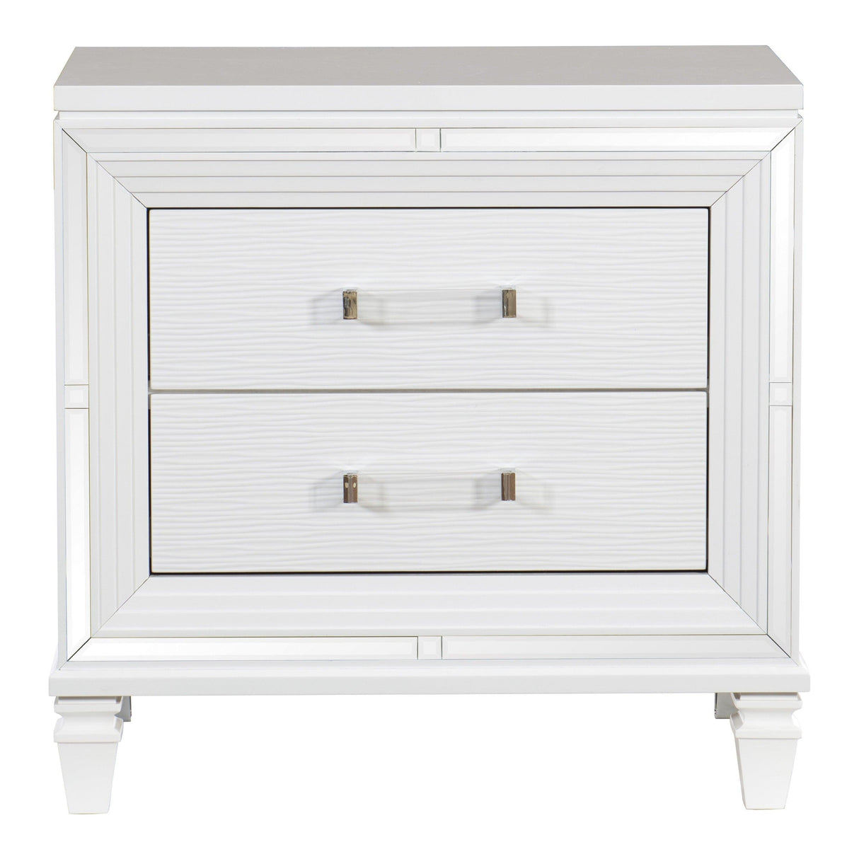 Tamsin White Nightstand by Homelegance at Eve Furniture