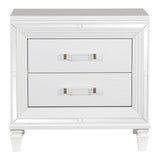 Tamsin White Nightstand by Homelegance at Eve Furniture