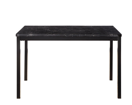 Tempe Black Marble-Top Dining Table by Homelegance at Eve Furniture
