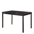 Tempe Black Marble-Top Dining Table by Homelegance at Eve Furniture