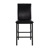 Tempe Brown/Black Counter Chair, Set of 4 by Homelegance at Eve Furniture