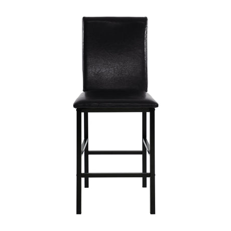 Tempe Brown/Black Counter Chair, Set of 4 by Homelegance at Eve Furniture
