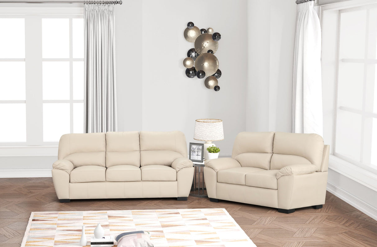 cream sofa set