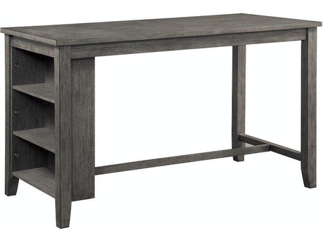 Timbre Gray Counter Height Table by Homelegance at Eve Furniture