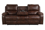 Titan Rust Oversized 3-Piece Reclining Living Room Set by Happy Homes at Eve Furniture