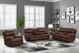 Titan Rust Oversized 3-Piece Reclining Living Room Set by Happy Homes at Eve Furniture