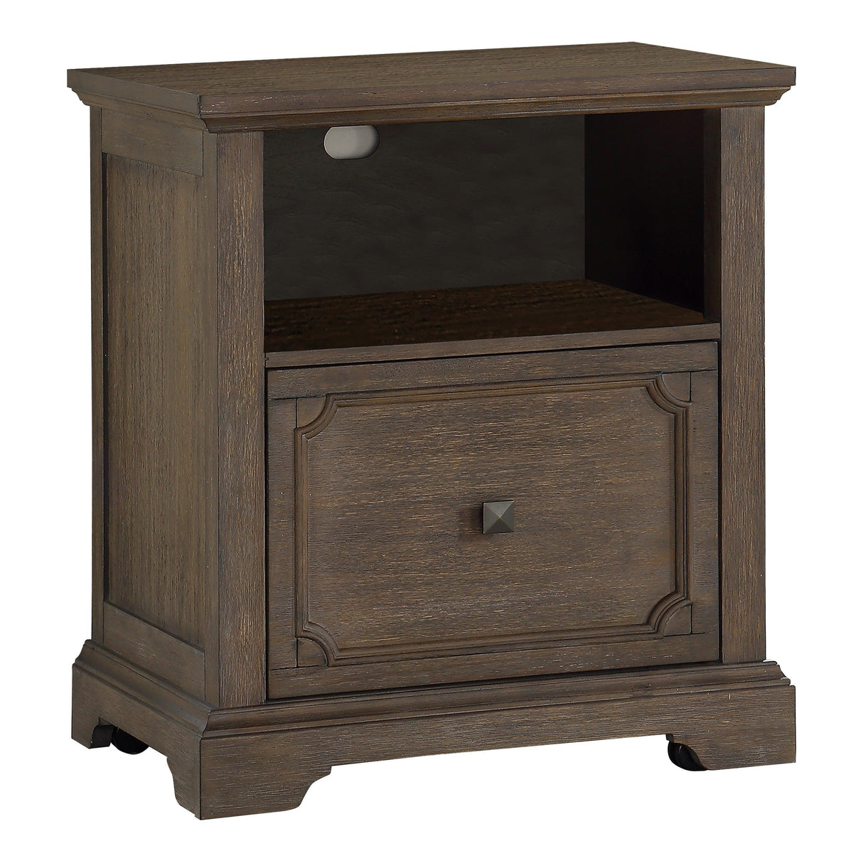 Toulon Dark Oak File Cabinet by Homelegance at Eve Furniture