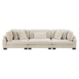 Traverse Beige Corduroy 3-Piece Sofa by Homelegance at Eve Furniture