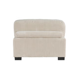 Traverse Beige Corduroy 6-Piece Modular Sectional with Ottoman by Homelegance at Eve Furniture