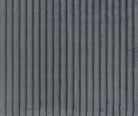 Traverse Gray Corduroy Ottoman by Homelegance at Eve Furniture