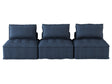 Ulrich Blue Modular Sofa by Homelegance at Eve Furniture