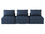 Ulrich Blue Modular Sofa by Homelegance at Eve Furniture
