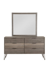 Urbanite Gray Mirror (Mirror Only) by Homelegance at Eve Furniture