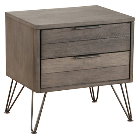 Urbanite Gray Nightstand by Homelegance at Eve Furniture