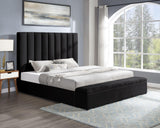 Valencia Black King Platform Bed by Happy Homes at Eve Furniture