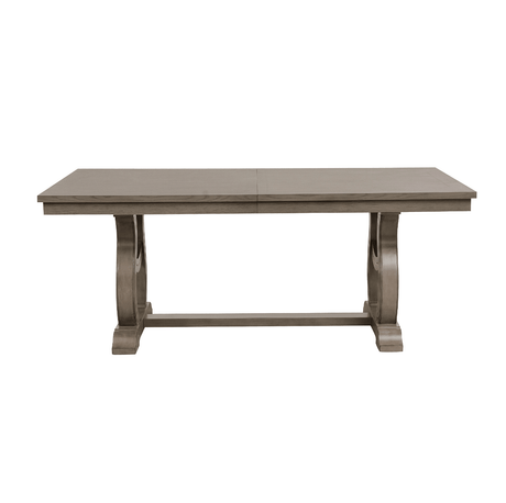 Vermillion Gray Cashmere Extendable Dining Table by Homelegance at Eve Furniture