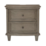 Vermillion Gray Cashmere Nightstand by Homelegance at Eve Furniture