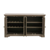 Vermillion Gray Cashmere Server by Homelegance at Eve Furniture