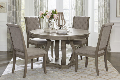 Vermillion Subtle Bisque Side Chair, Set of 2 by Homelegance at Eve Furniture