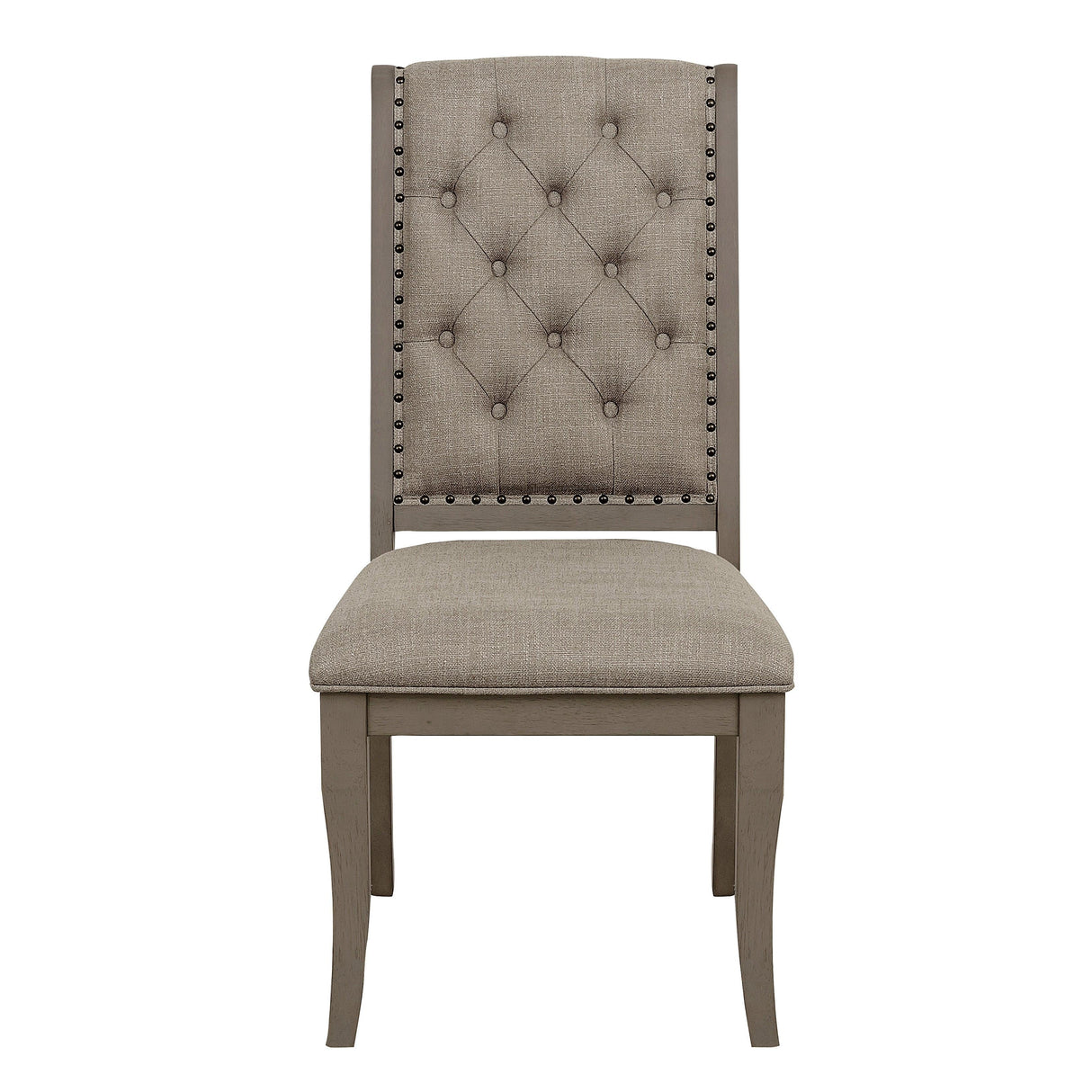 Vermillion Subtle Bisque Side Chair, Set of 2 by Homelegance at Eve Furniture