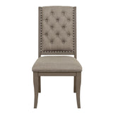 Vermillion Subtle Bisque Side Chair, Set of 2 by Homelegance at Eve Furniture
