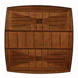 Verona Wire Brushed Amber Counter Height Table by Homelegance at Eve Furniture