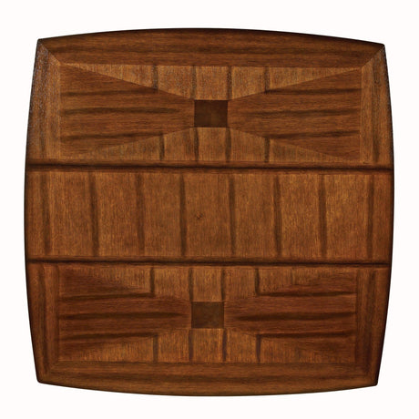 Verona Wire Brushed Amber Counter Height Table by Homelegance at Eve Furniture