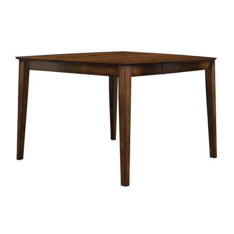 Verona Wire Brushed Amber Counter Height Table by Homelegance at Eve Furniture