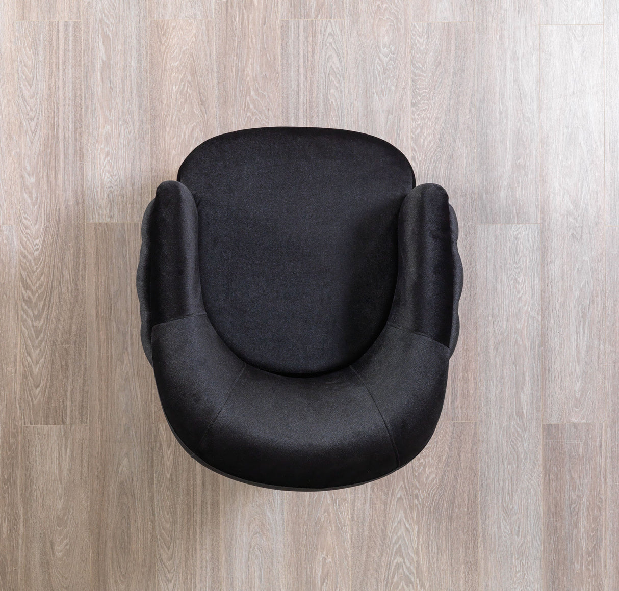 Victoria Black Velvet Chair