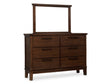 Watson Brown Dresser by Homelegance at Eve Furniture