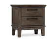 Watson Gray Nightstand by Homelegance at Eve Furniture