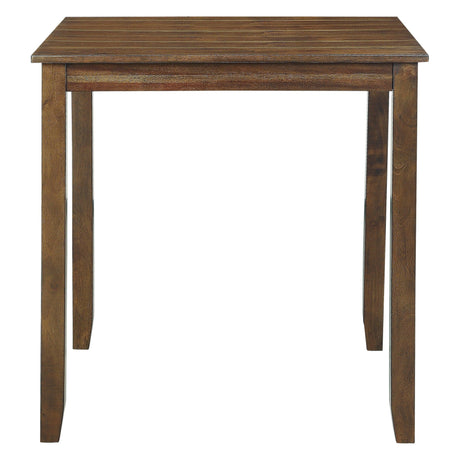 Weston Medium Brown 5-Piece Counter Height Set by Homelegance at Eve Furniture