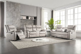 Weston Stone 3-Piece Reclining Living Room Set