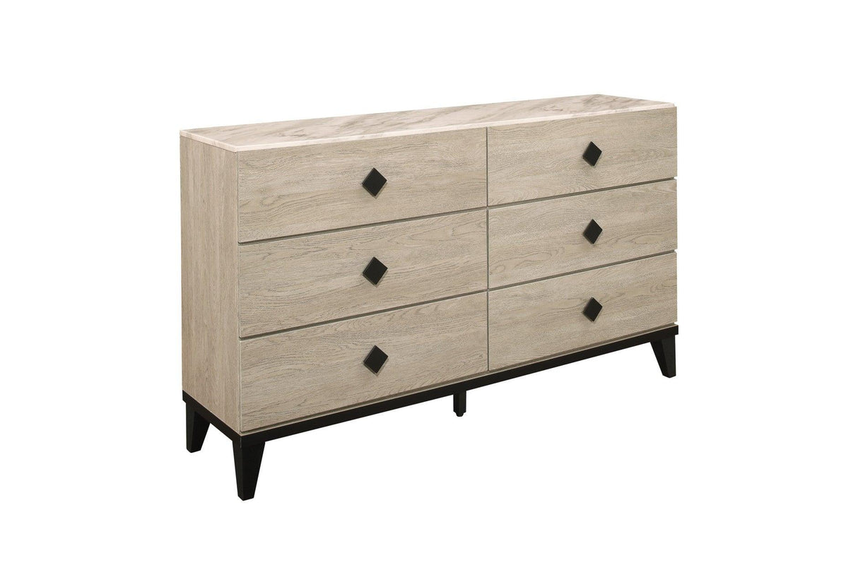 Whiting Natural Dresser by Homelegance at Eve Furniture