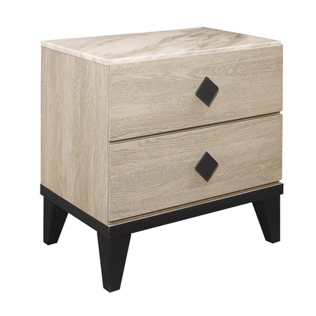 Whiting Natural Nightstand by Homelegance at Eve Furniture