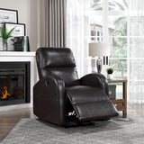 Wiley Brown Power Reclining Chair by Homelegance at Eve Furniture