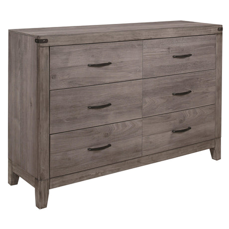Woodrow Brownish Gray Dresser by Homelegance at Eve Furniture