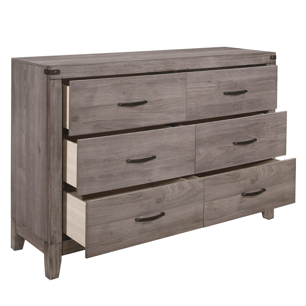 Woodrow Brownish Gray Dresser by Homelegance at Eve Furniture
