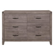 Woodrow Brownish Gray Dresser by Homelegance at Eve Furniture