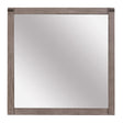 Woodrow Brownish Gray Mirror (Mirror Only) by Homelegance at Eve Furniture