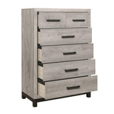 Zephyr Light Gray Chest by Homelegance at Eve Furniture