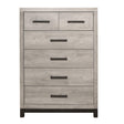 Zephyr Light Gray Chest by Homelegance at Eve Furniture