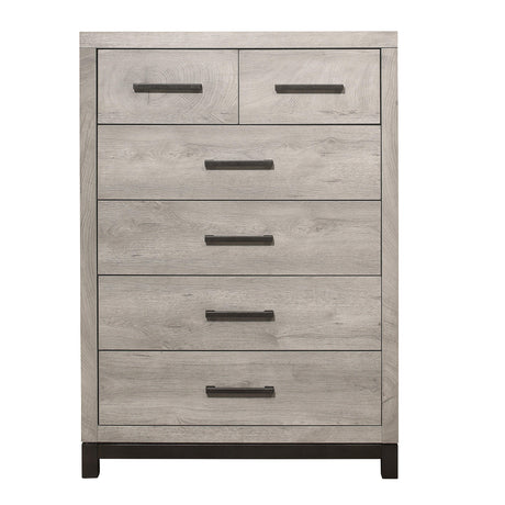 Zephyr Light Gray Chest by Homelegance at Eve Furniture