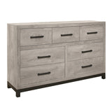Zephyr Light Gray Dresser by Homelegance at Eve Furniture